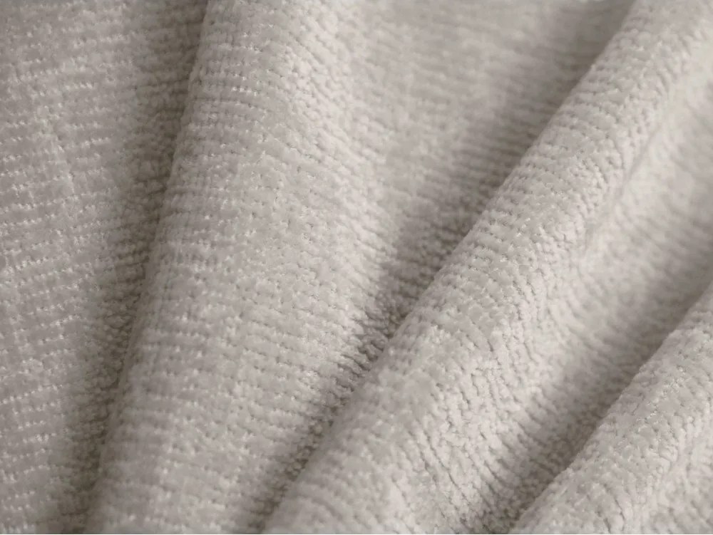 Krémszínű kárpitozott ágyneműtartós franciaágy ágyráccsal 200x200 cm Ovalo – Micadoni