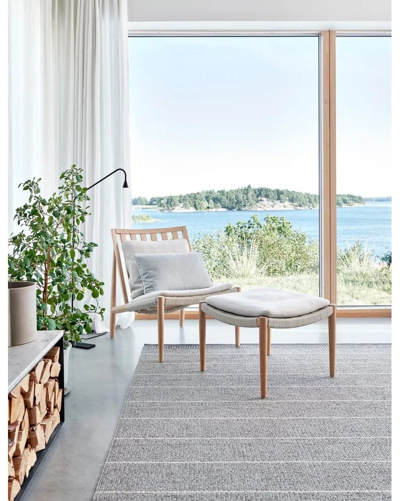 Szürke kültéri-beltéri szőnyeg 140x200 cm Belle Concrete – Pappelina