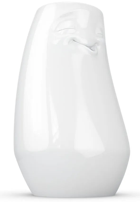 Fehér 'elégedett' porcelánváza - 58products