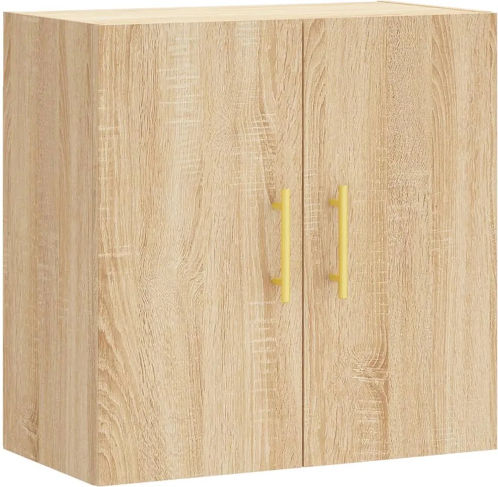 vidaXL sonoma tölgy színű szerelt fa faliszekrény 60 x 31 x 60 cm
