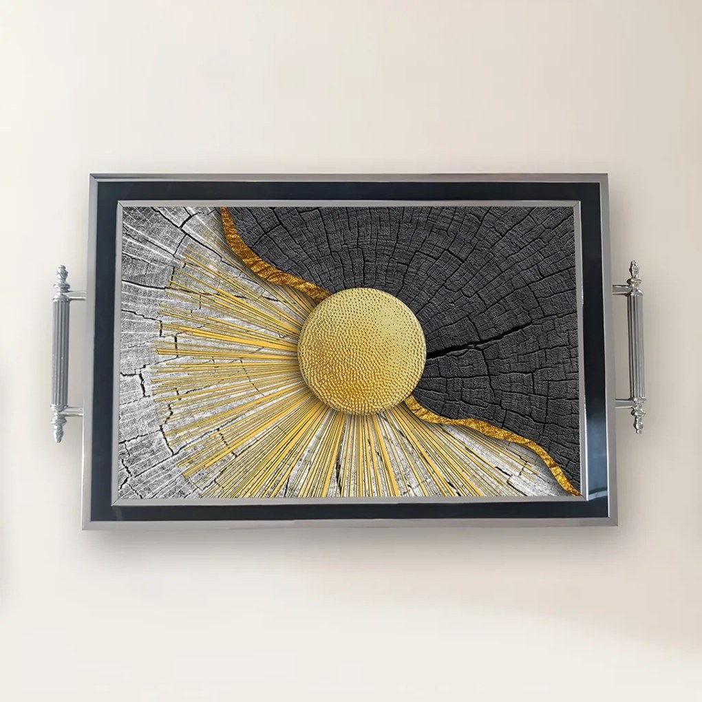 Üveg tálca, 38×24 cm – TPG9833