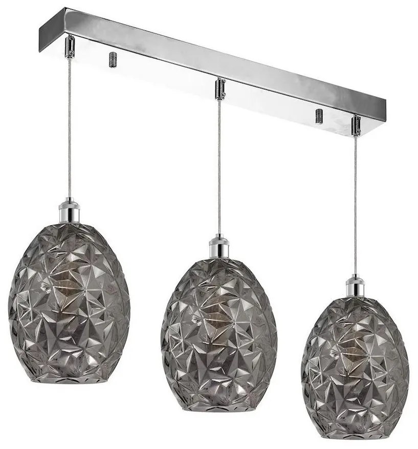 Csillár zsinóron BELIZE 3xE27/60W/230V