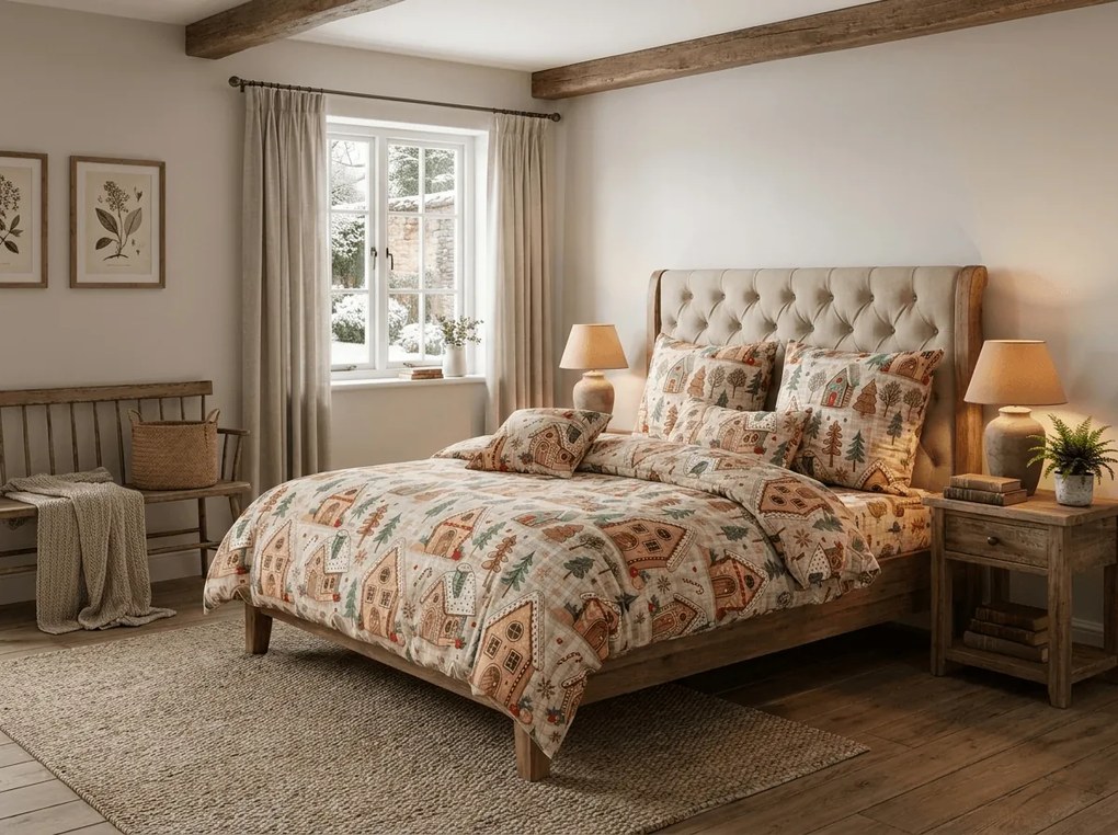 Mikroszálas ágyneműhuzat GINGER HOME színes Ágyneműhuzat mérete: 2 db 70 x 90 cm | 200 x 220 cm