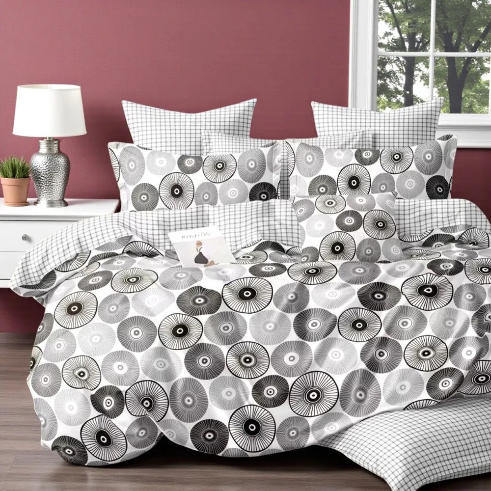 7 részes ágynemű SIMPLINE CIRCLE 140x200 cm