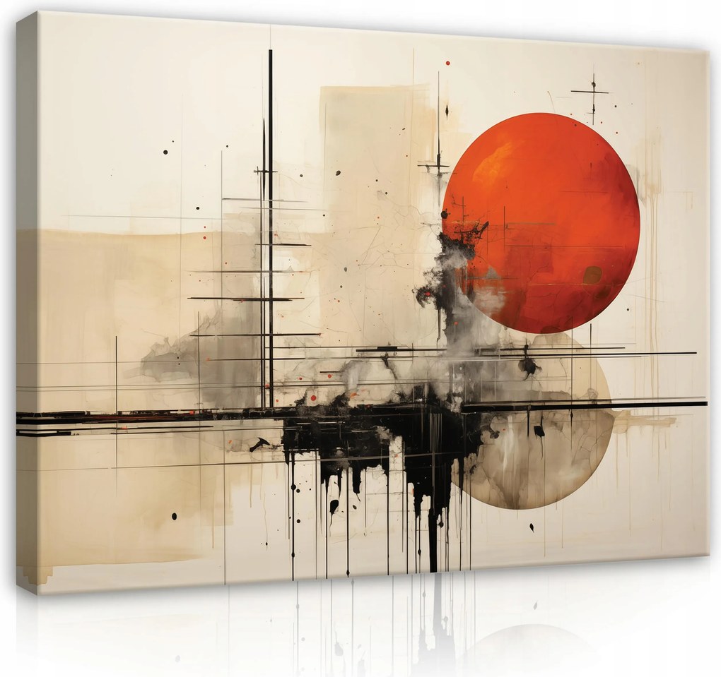 Vászon Falikép Absztrakt Hálószoba Nappali Modern 120x80