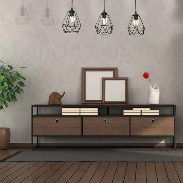 Felületre szerelhető csillár ACERO 3xE27/60W/230V