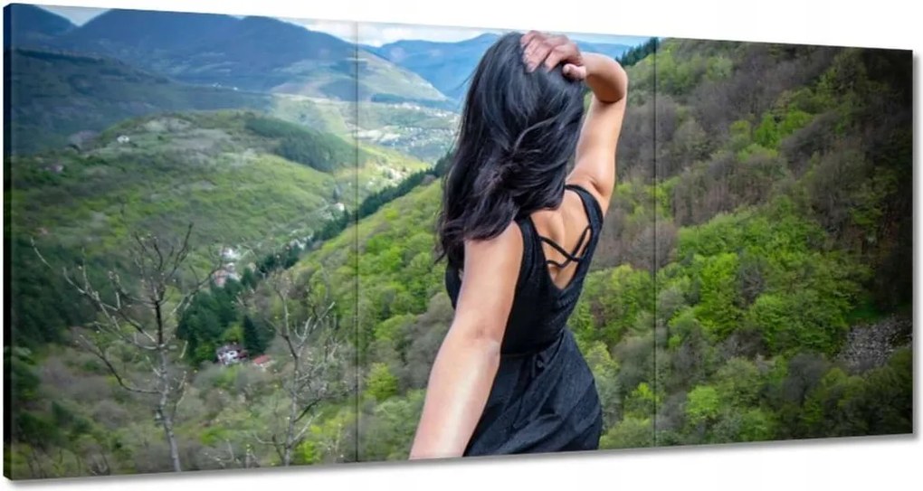 Vászonkép 60x30 Csinos nők Csajok Nagymamák