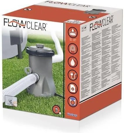 Bestway Papírszűrős vízforgató 1,5 m³/h