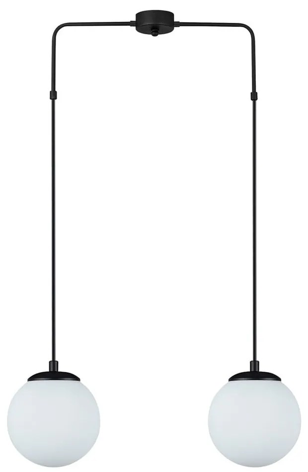 Efe fekete függőlámpa, magasság 100 cm - Squid Lighting