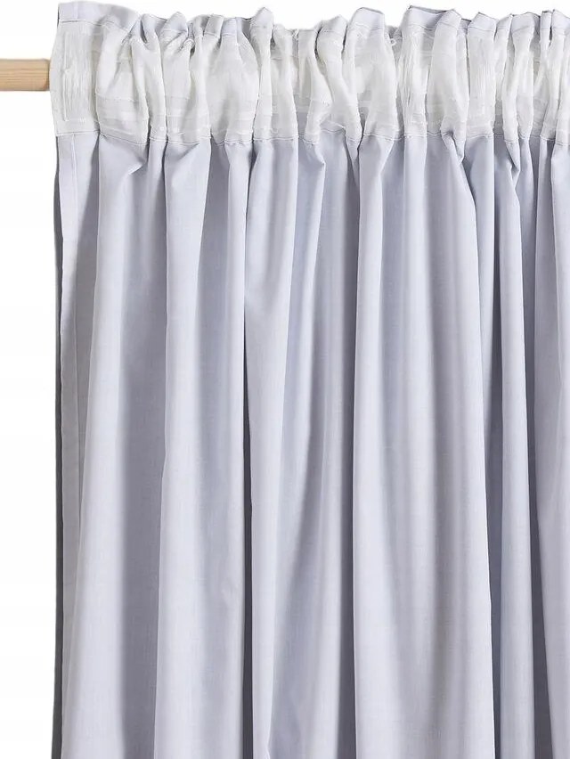 135/145 Sima Kétrétegű Függöny 1 Db