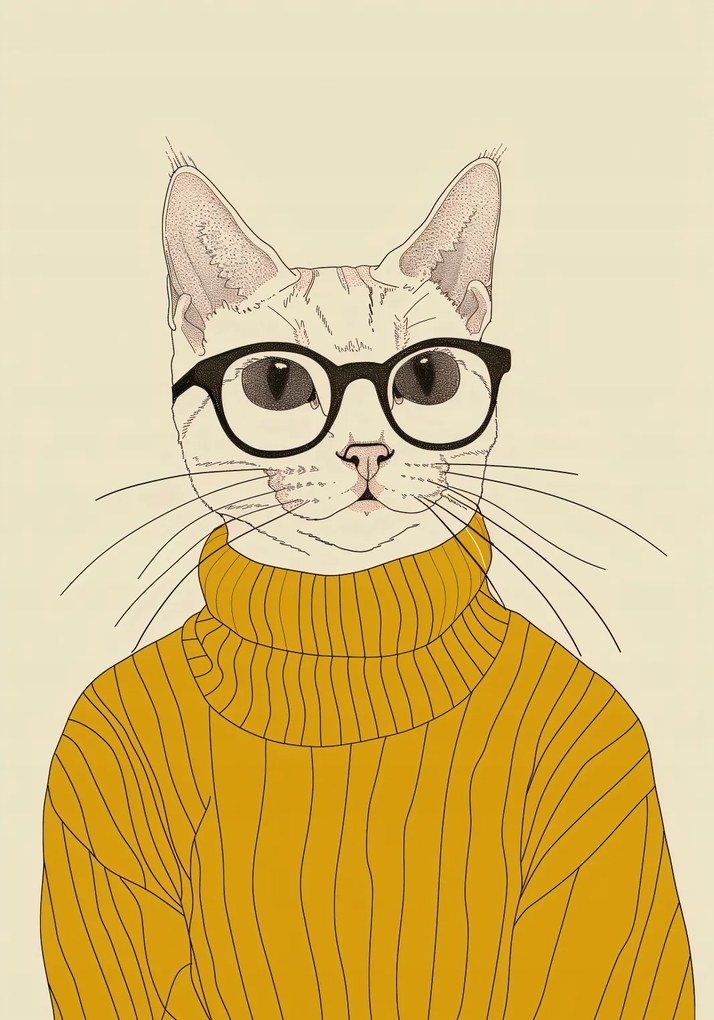 Poszter 70x100cm Intellektuális