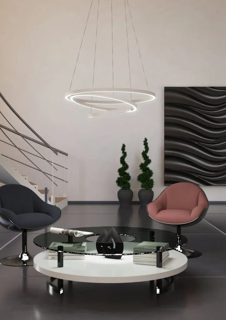 EGLO 900478 LOBINERO Modern Led Függesztett Lámpa Fehér LED IP20