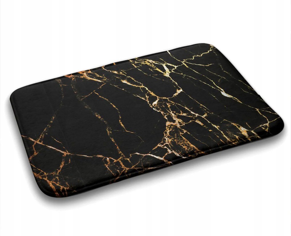 Nedvszívó fürdőszobaszőnyeg márvány mintás 90x60 cm