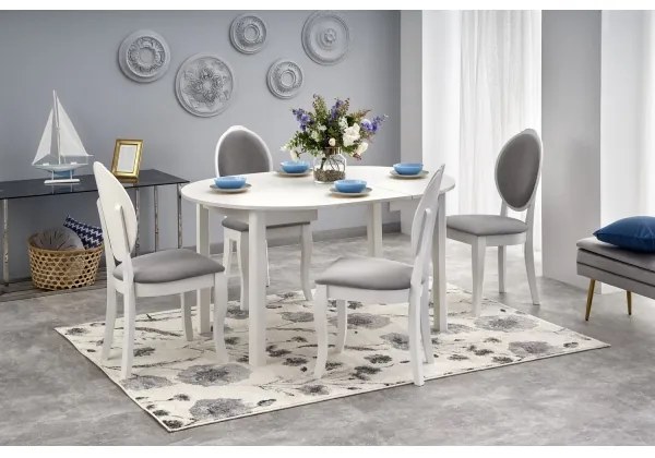 CALMIO fehér étkezőasztal