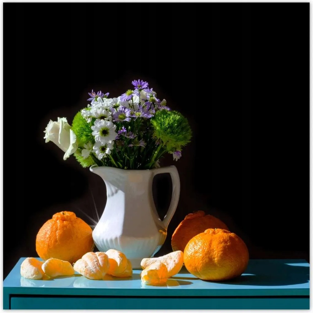 Poszterek 70x70 Örökké élő váza