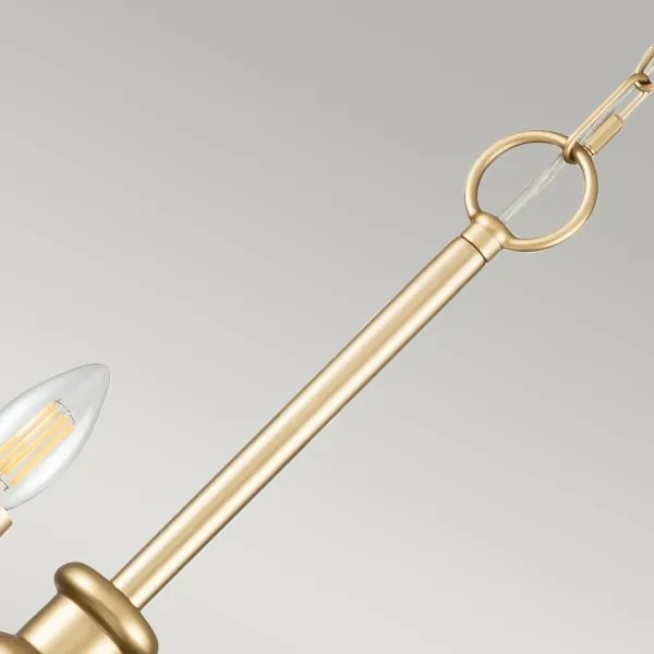 Kichler KL-CAPITOL-HILL12-PNBR – láncos csillár. CAPITOL HILL 12xE14/40W/230V, aranyszínű