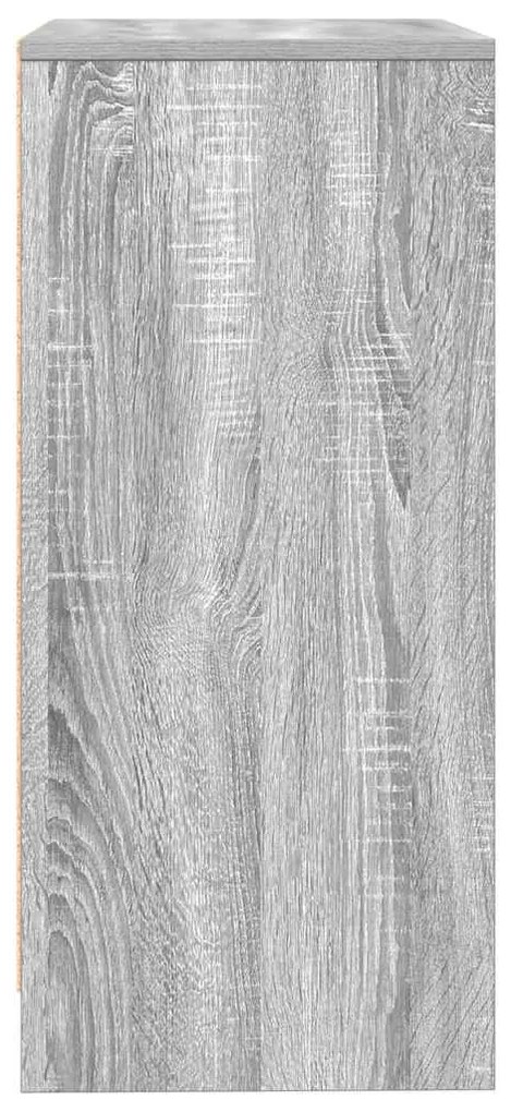 komód Szürke Sonoma 57x34x76 cm Gépi úton előállított fa