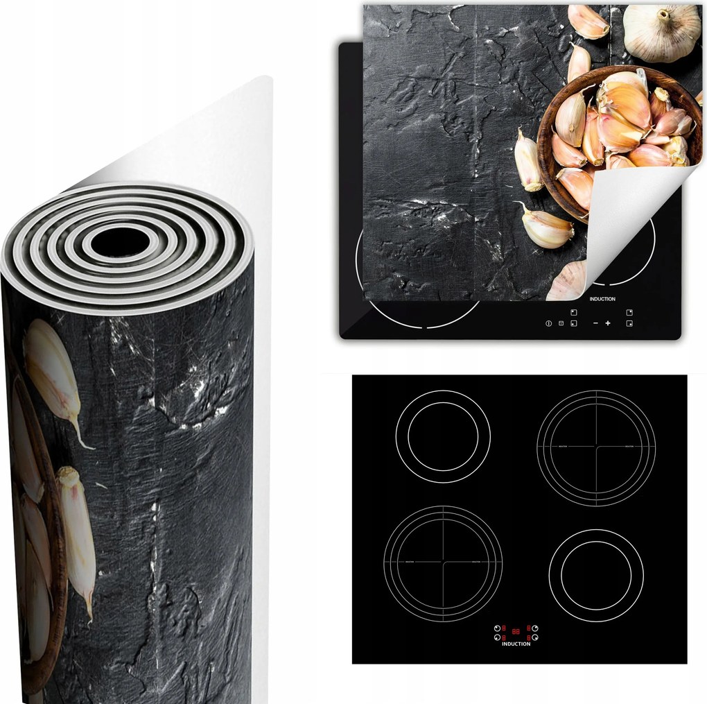 Tűzhelyvédő Szőnyeg Több Helyet Biztosít 60x52 pala fokhagyma