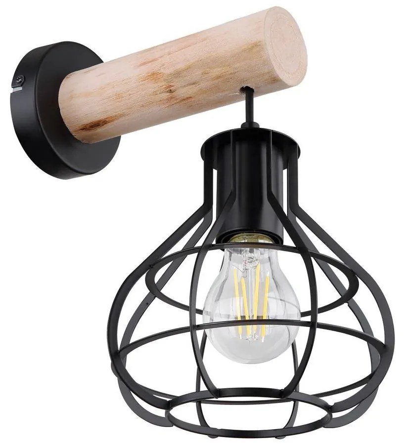 Globo 15388W - Fali lámpa CLASTRA 1xE27/60W/230V