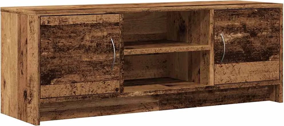 vidaXL antik fa színű szerelt fa TV-szekrény 102 x 30 x 37,5 cm