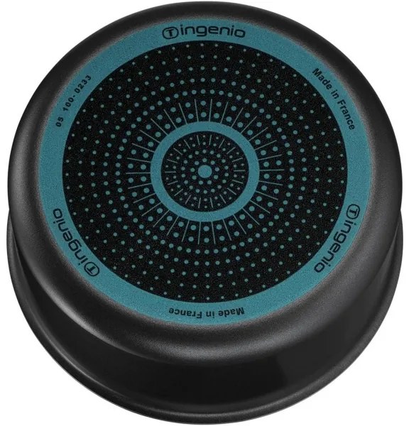 Tefal - Konyhai készlet 10 db INGENIO EASY COOK & CLEAN BLACK