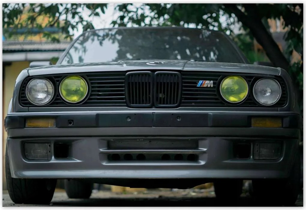 Poszterek 155x105 Szürke Bmw autó