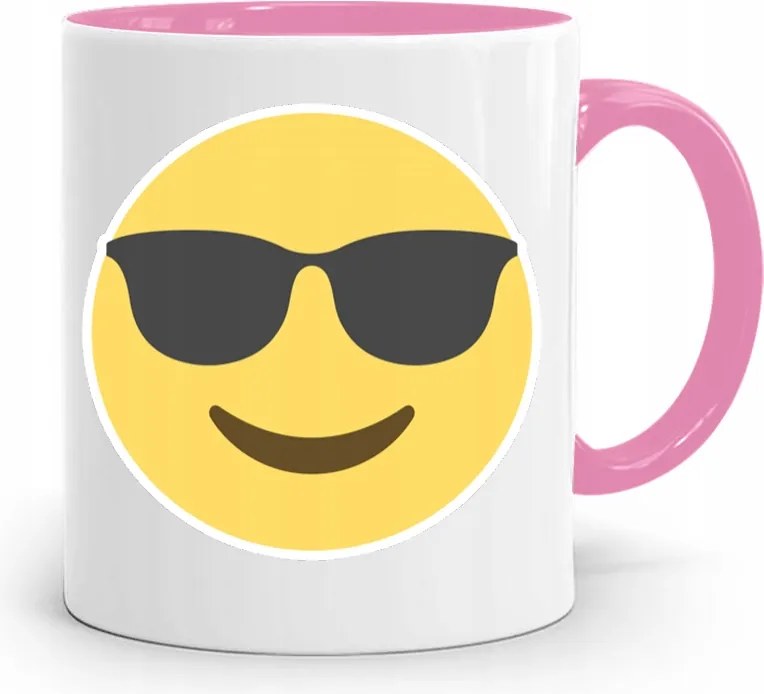 Bögre Rózsaszín Gyermeknap Smiley Swag nyomtatott fényképpel