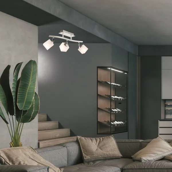 spotlámpa KLARA 3xE14/60W/230V króm