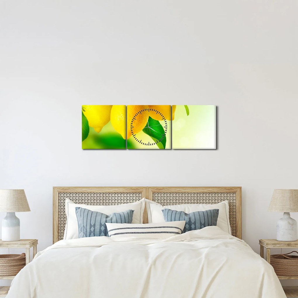 A citrom képe (órával) (90x30 cm)