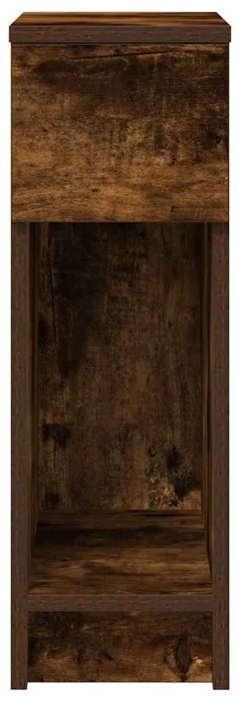 éjjeliszekrények fiókos 2 db füstölt tölgy 20 x 36 x 60 cm