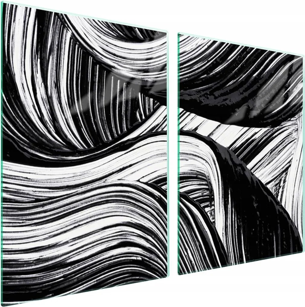 7in1 Üveg védőlap tűzhelyhez 2x45x52 Absztrakt