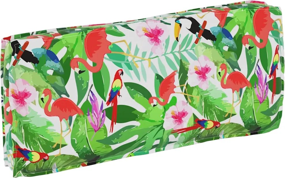 vidaXL Párna Virágos Sokszínű 120 x 50 x 12 cm Oxford Szövet