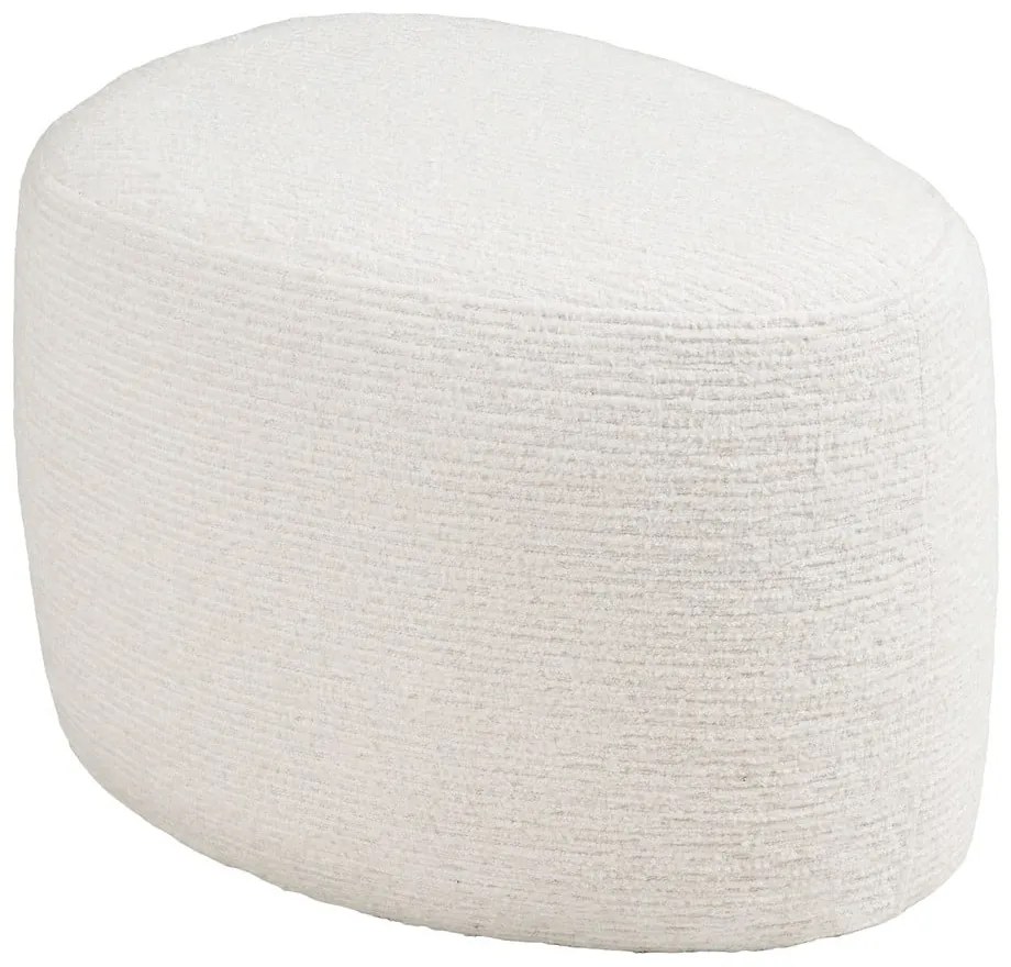 Krémszínű zsenília puff Hilo – House Nordic