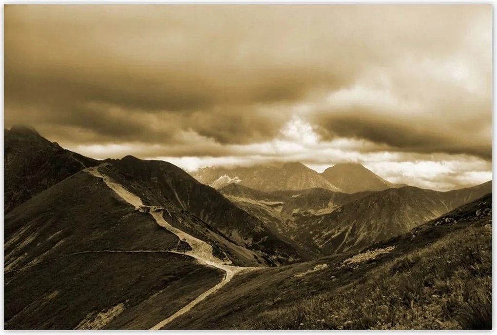 Poszterek 120x80 Tátra Lengyel hegyek Kilátás