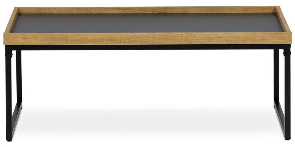Konferenciaasztal díszes élű, 100 x 60 x 39 cm