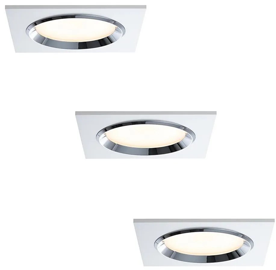 Paulmann 92695 - 3x8W LED DICE beépíthető dimmelhető lámpa 230V