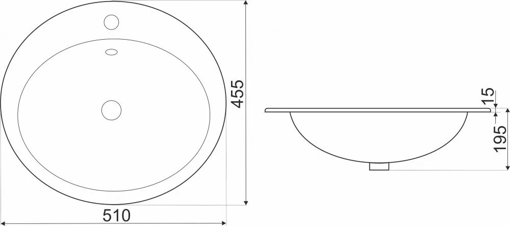 KR-132 BLM kerámia design mosdó