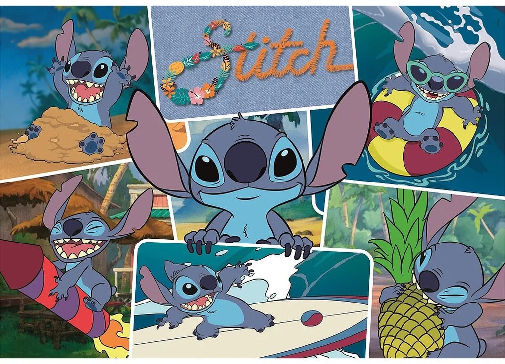 Disney Lilo és Stitch, A csillagkutya Beach Party 300 db-os puzzle Clementoni