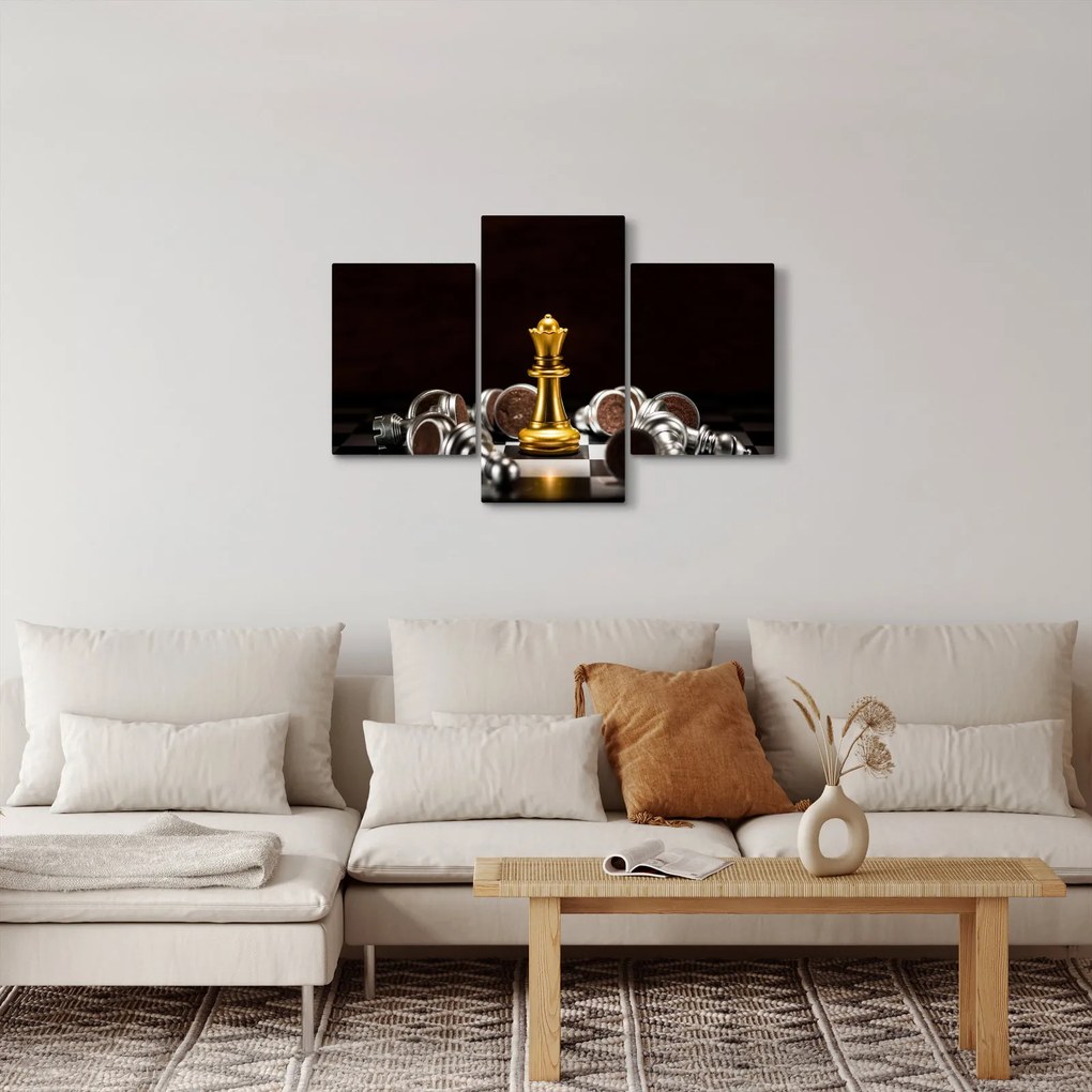 Kép - Sakkfigurák (90x60 cm)