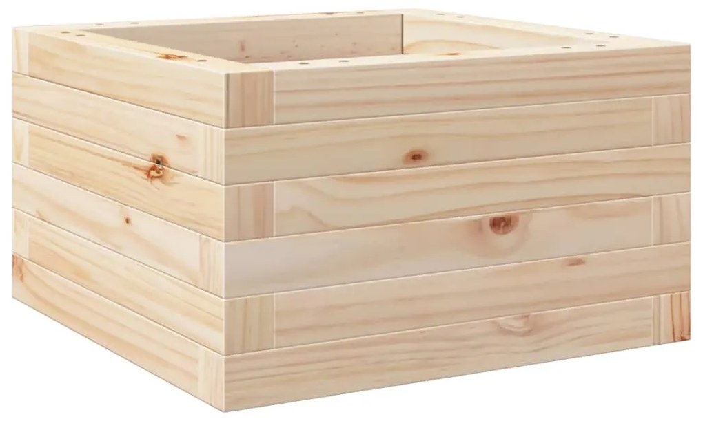 vidaXL tömör fenyő kerti virágláda 40x40x23 cm