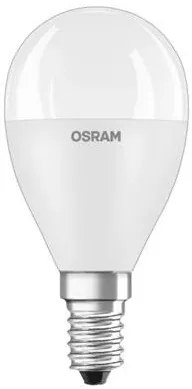 LED izzó, E14, kisgömb, P48, 8W, 806lm, 2700K (MF), OSRAM Value (OLEDE1407)