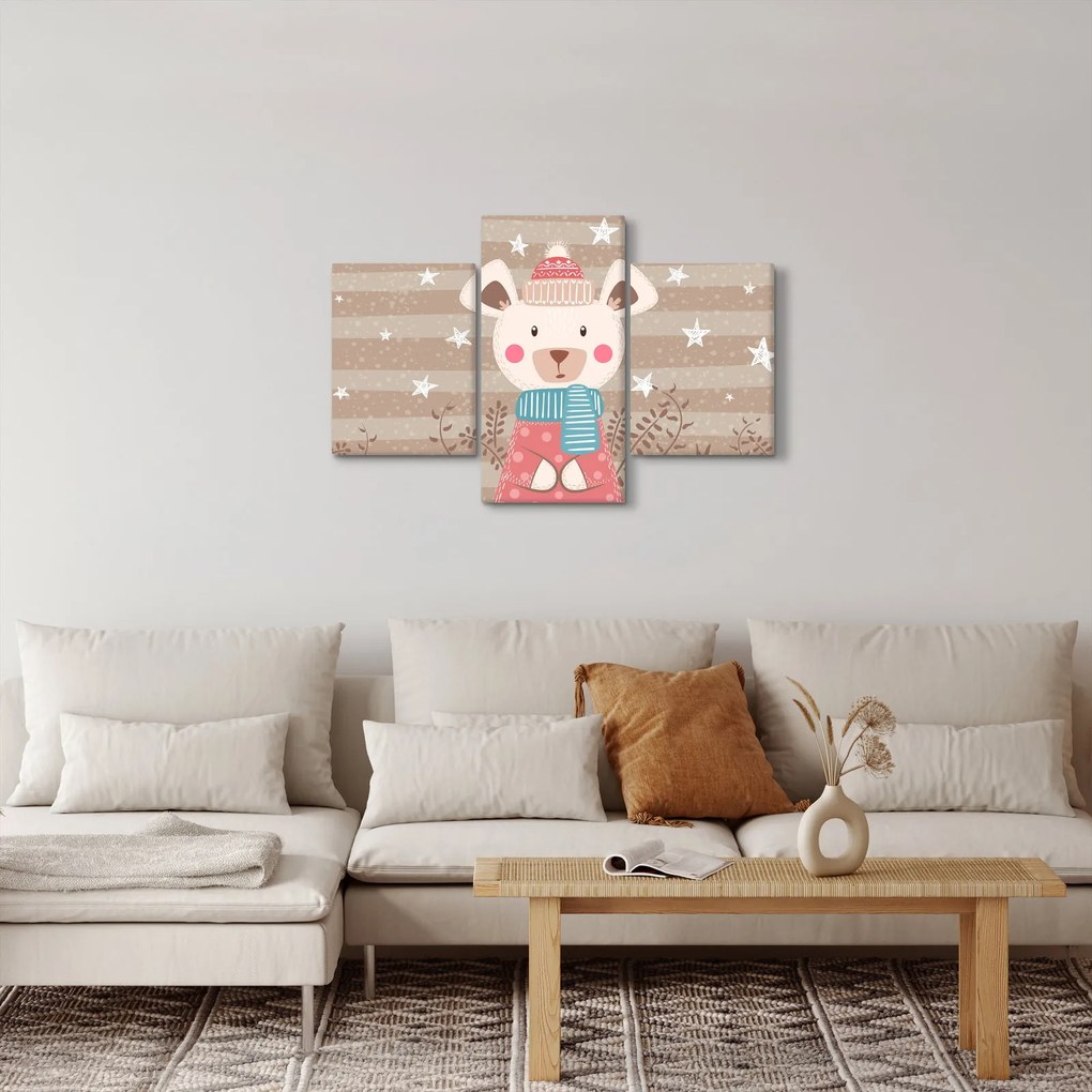 Kép - Medve (90x60 cm)