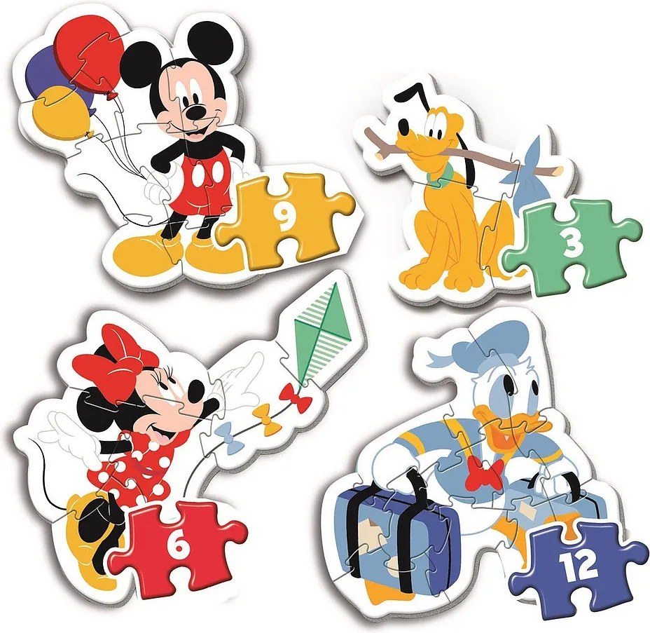 Disney Mickey My First baba forma puzzle Clementoni