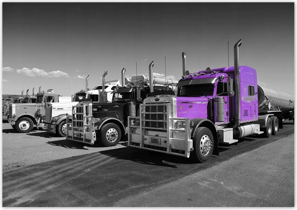 Poszterek 100x70 Teherautó