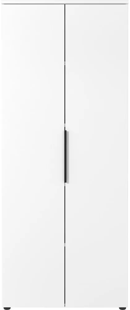 Fehér ruhásszekrény 81x197 cm Mailand – Germania