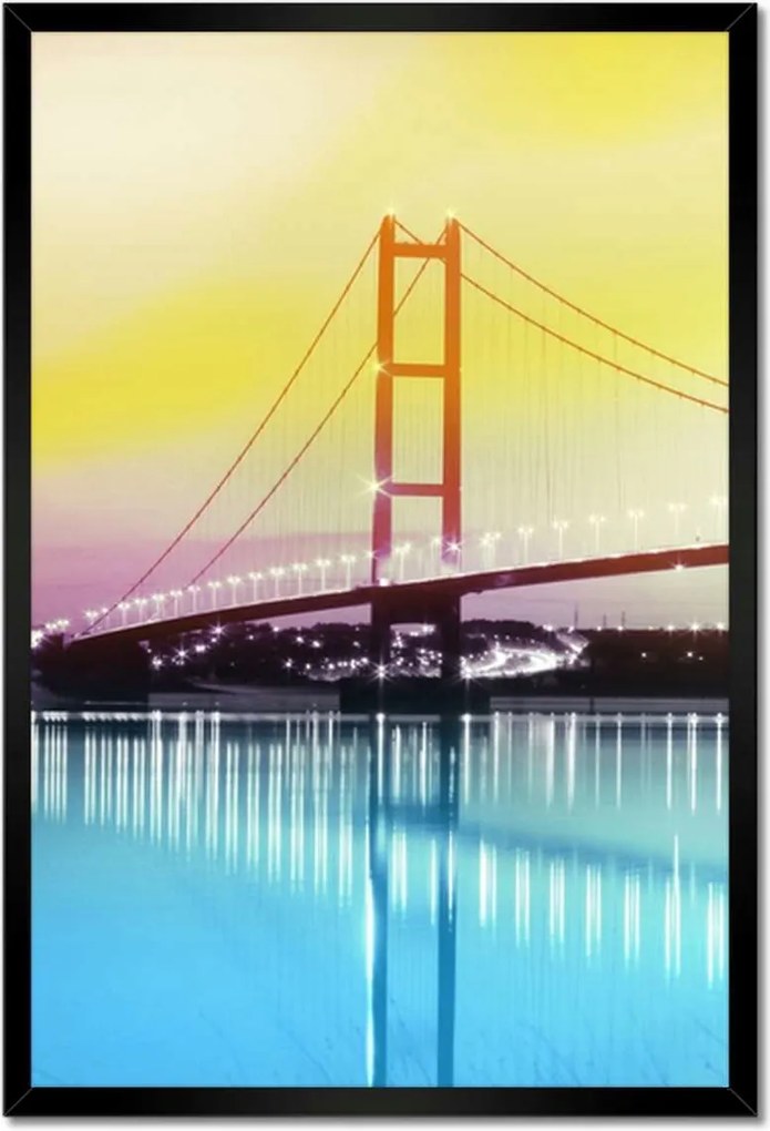 Poszterek keretben 40x60 Híd az USA-ban