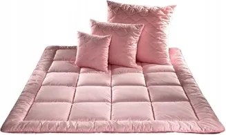 Bársony paplan 180x200 Antiallergén rózsaszín lengyel