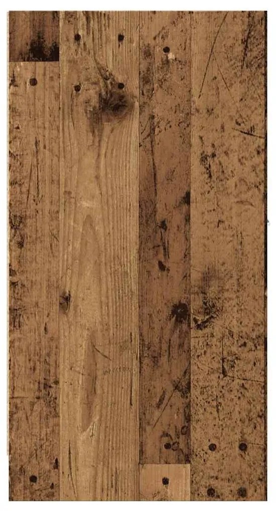 antik fa színű szerelt fa patikaszekrény 40 x 41 x 77,5 cm