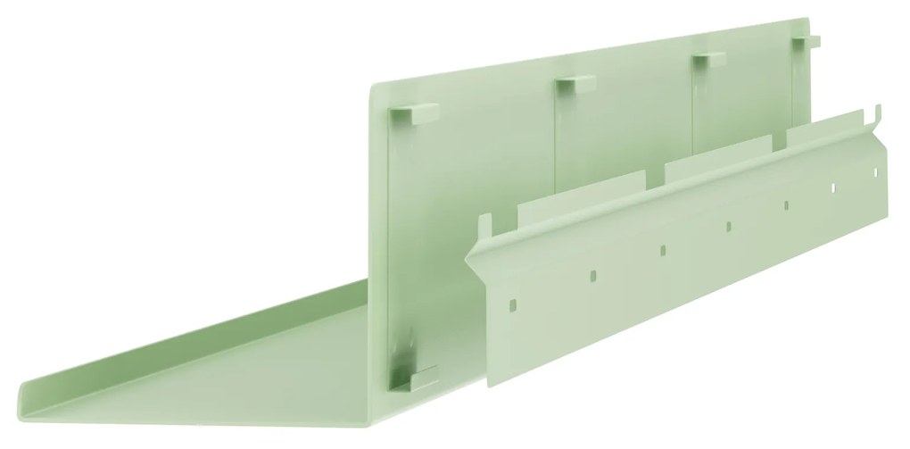 JOANNE fali polc 1200 mm, Fresh Style: pasztellzöld