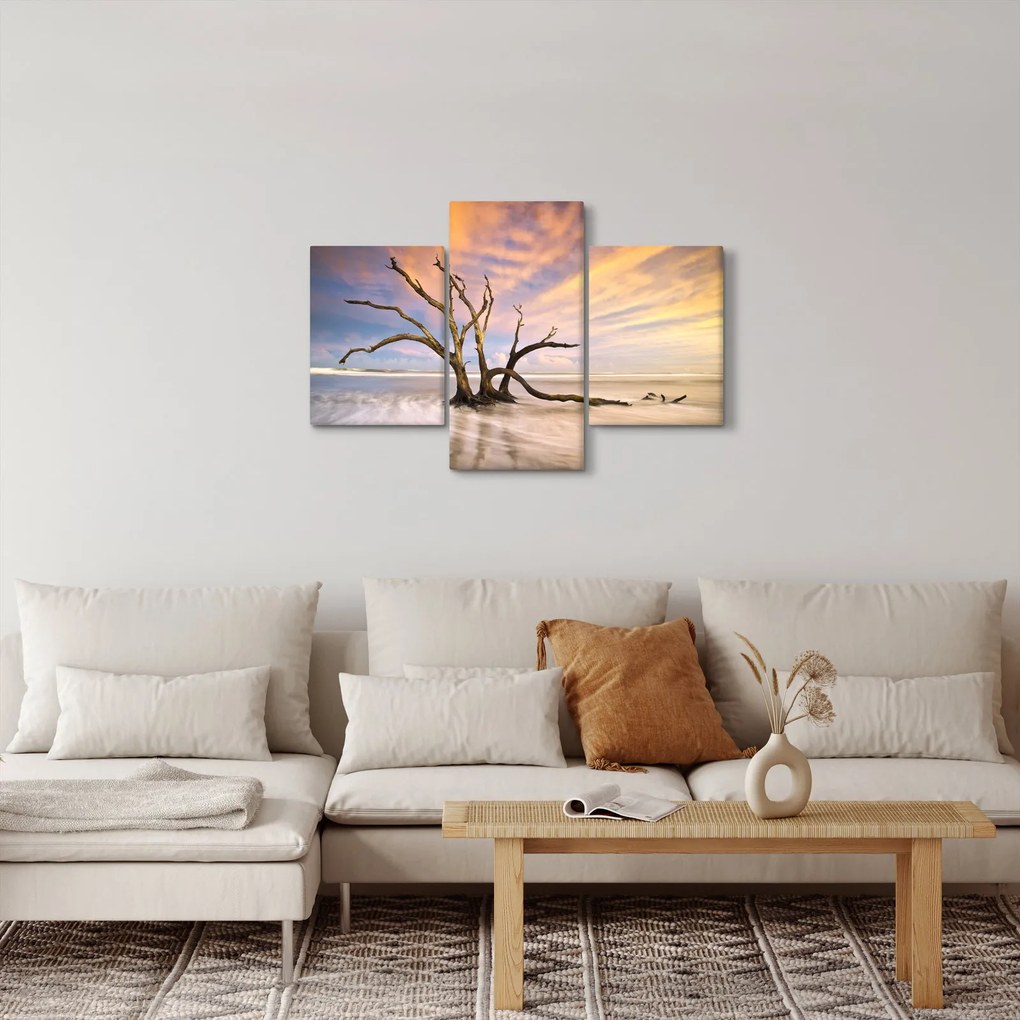 Egy fa képe az óceánban (90x60 cm)